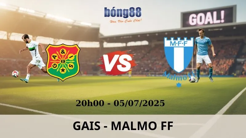 Nhận Định Bóng Đá - Gais vs Malmo 05/07/2025